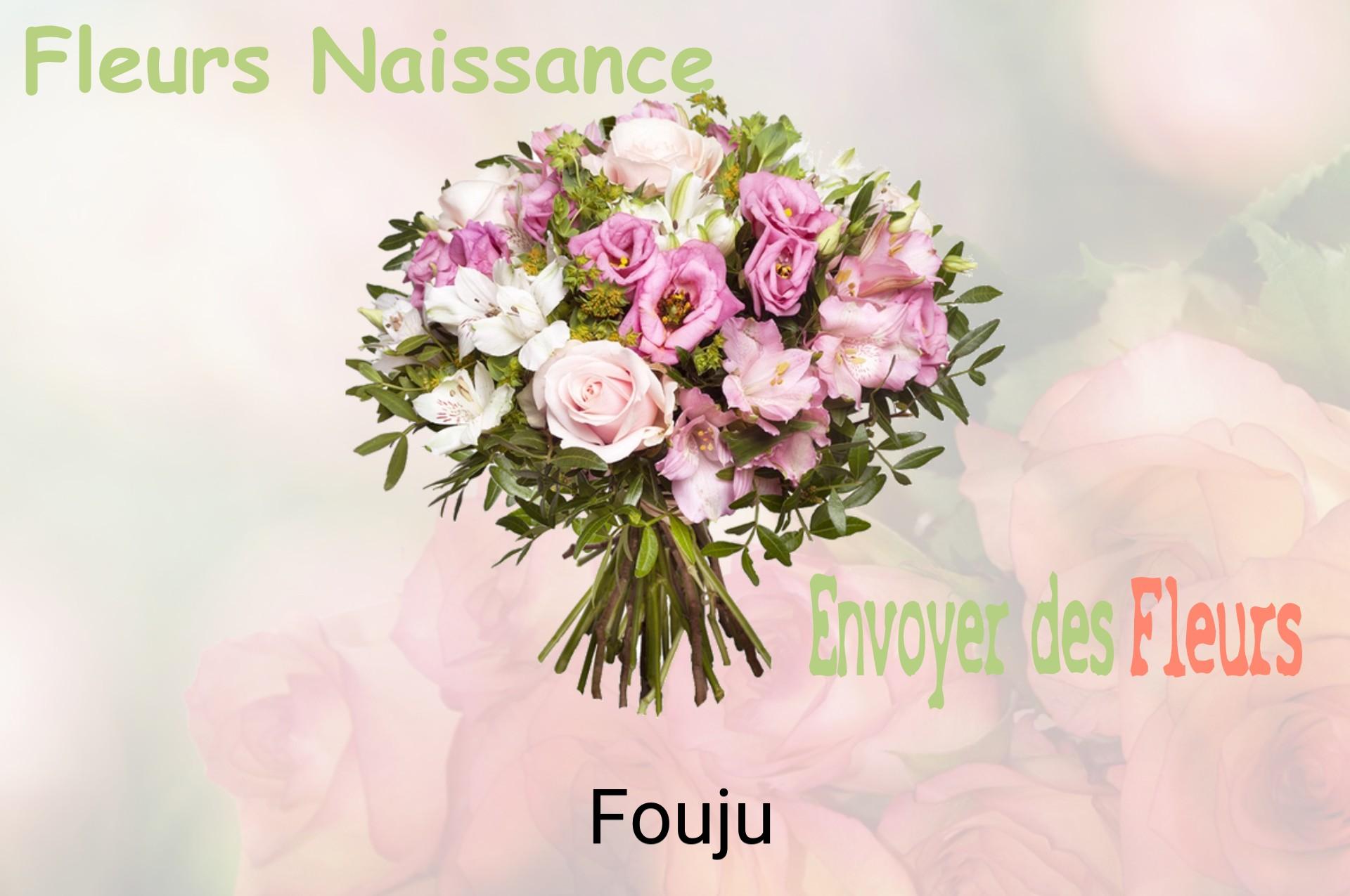 Bouquet de fleurs de naissance livré à Fouju